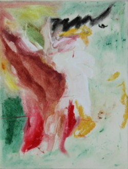 Abstraction mixed media