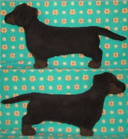 soft sculpture of dog