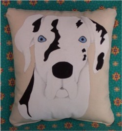 pillow featuring dog