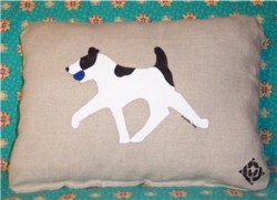 pillow featuring dog