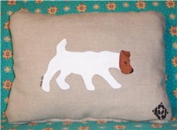 pillow featuring dog