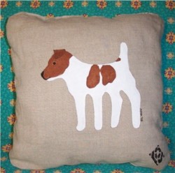 pillow featuring dog
