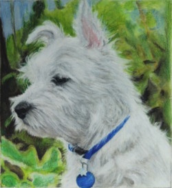 Mixed Media Dog