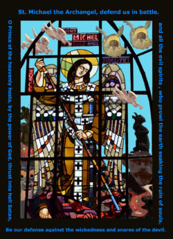 Prayer card or poster