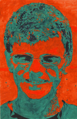 acrylic portrait youth