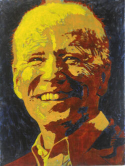 acrylic portrait president man